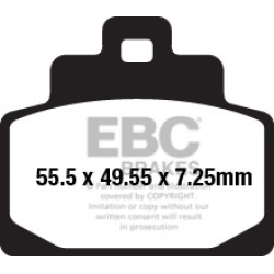 Placute de frana EBC SFA681 Placute de frana EBC SFA681