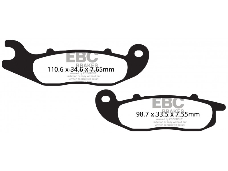 Placute de frana EBC SFA693