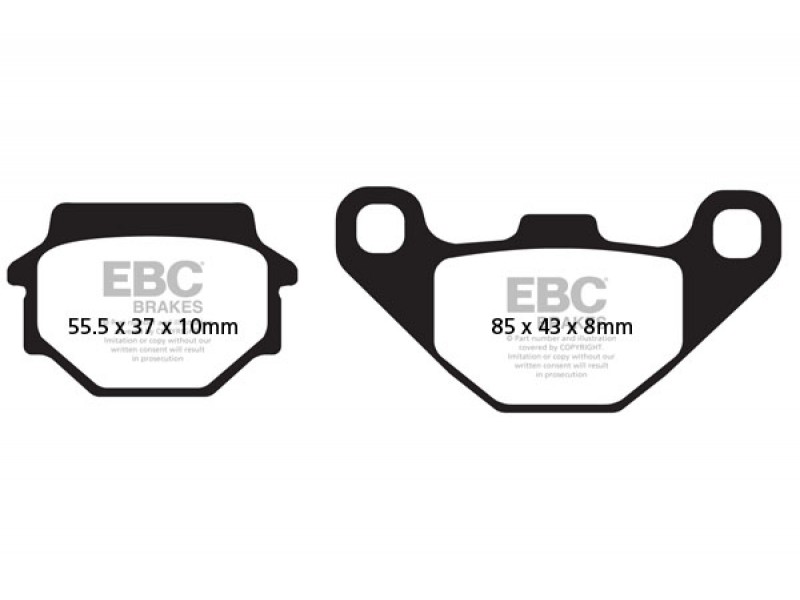 Placute de frana EBC SFAC067 Placute de frana EBC SFAC067