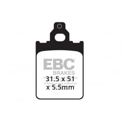 Placute de frana EBC SFAC186 Placute de frana EBC SFAC186