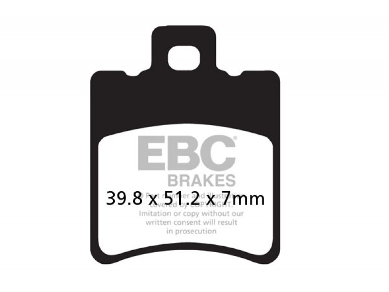 Placute de frana EBC SFAC193 Placute de frana EBC SFAC193