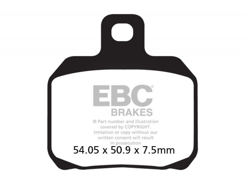 Placute de frana EBC SFAC266 Placute de frana EBC SFAC266