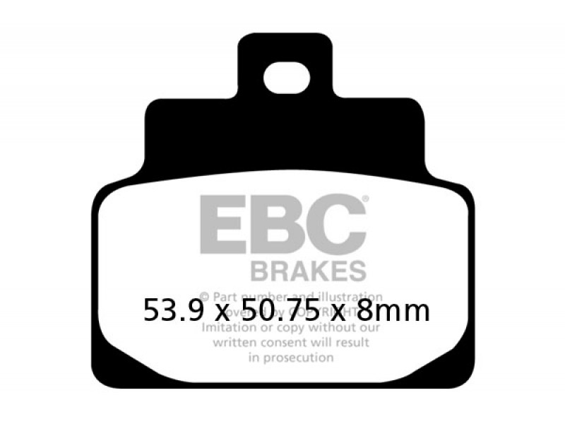 Placute de frana EBC SFAC301 Placute de frana EBC SFAC301