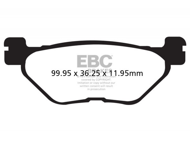 Placute de frana EBC SFAC319 Placute de frana EBC SFAC319
