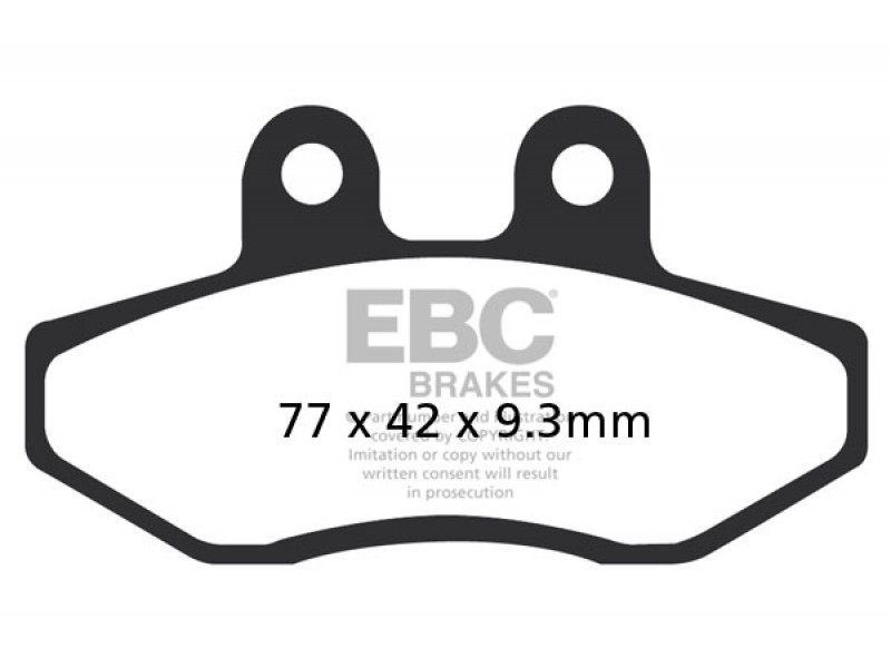 Placute de frana EBC SFAC393 Placute de frana EBC SFAC393