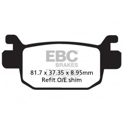 Placute de frana EBC SFAC415 Placute de frana EBC SFAC415
