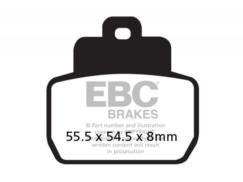 Placute de frana EBC SFAC425 Placute de frana EBC SFAC425