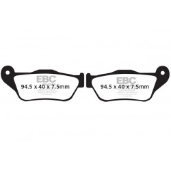 Placute de frana EBC SFAC430 Placute de frana EBC SFAC430