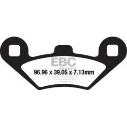 Placute de frana EBC SFAC650 Placute de frana EBC SFAC650