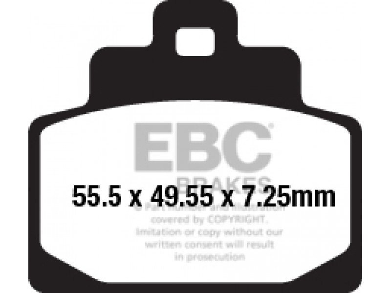Placute de frana EBC SFAC681 Placute de frana EBC SFAC681