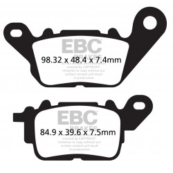 Placute de frana EBC SFAC694 Placute de frana EBC SFAC694