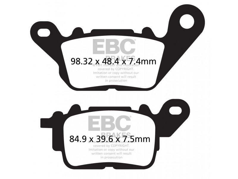 Placute de frana EBC SFAC694 Placute de frana EBC SFAC694