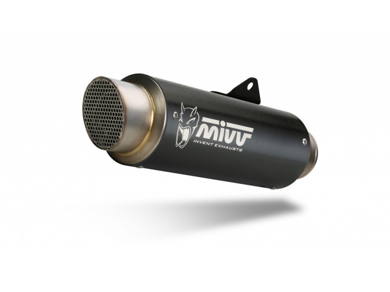 Evacuare MIVV GP PRO S.050.LXBP negru otel Evacuare MIVV GP PRO S.050.LXBP negru otel