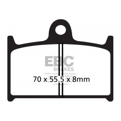Placute de frana EBC EPFA145HH Placute de frana EBC EPFA145HH