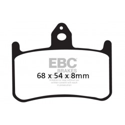 Placute de frana EBC EPFA187HH Placute de frana EBC EPFA187HH