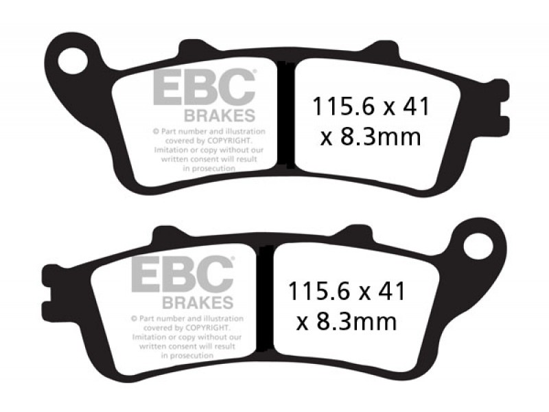 Placute de frana EBC EPFA261HH
