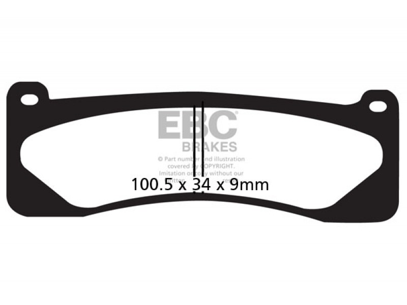 Placute de frana EBC EPFA263HH