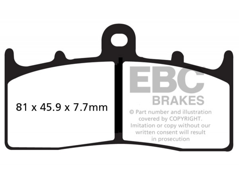 Placute de frana EBC EPFA294HH
