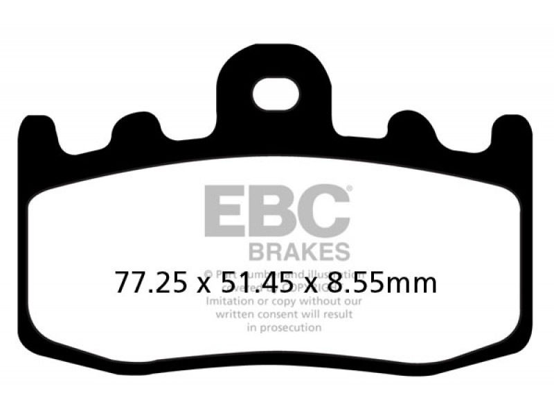 Placute de frana EBC EPFA335HH