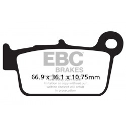 Placute de frana EBC EPFA367HH Placute de frana EBC EPFA367HH