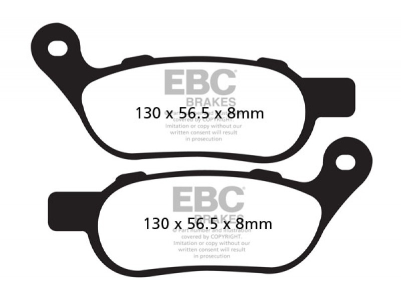 Placute de frana EBC EPFA458HH
