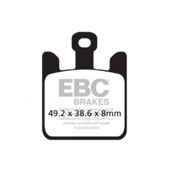 Placute de frana EBC EPFA369/4HH Placute de frana EBC EPFA369/4HH
