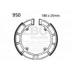 Brake shoe set EBC 950 Brake shoe set EBC 950