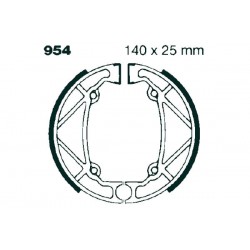 Brake shoe set EBC 954 Brake shoe set EBC 954