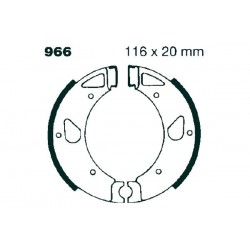 Brake shoe set EBC 966 Brake shoe set EBC 966