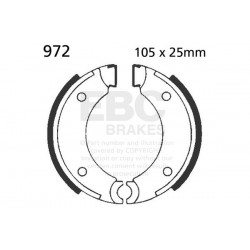 Brake shoe set EBC 972 Brake shoe set EBC 972
