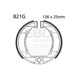 Brake shoe set EBC 821G canelati Brake shoe set EBC 821G canelati