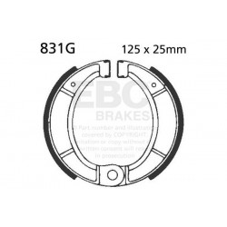 Brake shoe set EBC 831G canelati Brake shoe set EBC 831G canelati