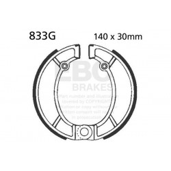 Brake shoe set EBC 833G canelati Brake shoe set EBC 833G canelati