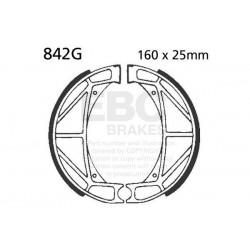 Brake shoe set EBC 842G canelati Brake shoe set EBC 842G canelati