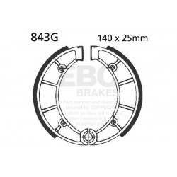 Brake shoe set EBC 843G canelati Brake shoe set EBC 843G canelati