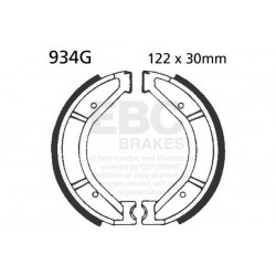 Brake shoe set EBC 934G canelati Brake shoe set EBC 934G canelati