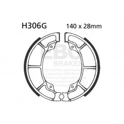 Brake shoe set EBC H306G canelati Brake shoe set EBC H306G canelati
