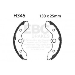 Brake shoe set EBC H345 Brake shoe set EBC H345