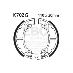 Brake shoe set EBC K702G canelati Brake shoe set EBC K702G canelati