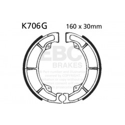 Brake shoe set EBC K706G canelati Brake shoe set EBC K706G canelati
