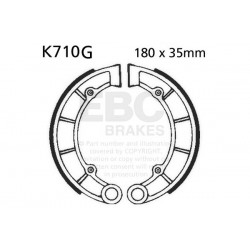 Brake shoe set EBC K710G canelati Brake shoe set EBC K710G canelati