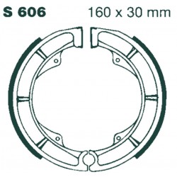 Brake shoe set EBC S606G canelati Brake shoe set EBC S606G canelati