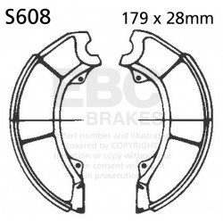 Brake shoe set EBC S608 Brake shoe set EBC S608