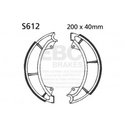 Brake shoe set EBC S612 Brake shoe set EBC S612