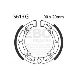 Brake shoe set EBC S613G canelati Brake shoe set EBC S613G canelati