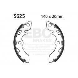 Brake shoe set EBC S625 Brake shoe set EBC S625