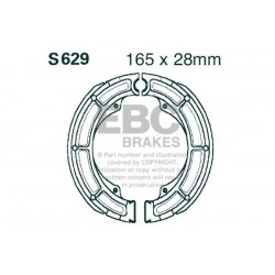 Brake shoe set EBC S629 Brake shoe set EBC S629