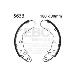 Brake shoe set EBC S633 Brake shoe set EBC S633