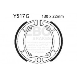 Brake shoe set EBC Y517G canelati Brake shoe set EBC Y517G canelati