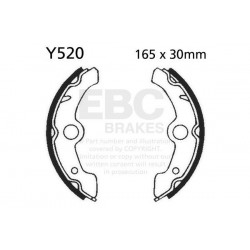 Brake shoe set EBC Y520 Brake shoe set EBC Y520
